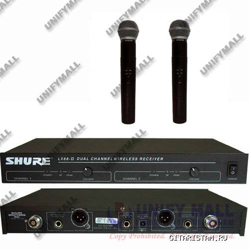  SHURE LX88-III  2 ()  SHURE SM58... () - 