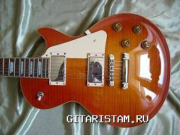 EDWARDS LES PAUL E-LP LIMITED MODEL WITH EMG SILVER 25TH ANNIVERSARY PICKUPS () - 