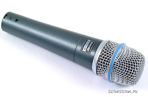 Микрофон SHURE BETA 57 A вокально-инструментальный. (Москва) - фото
